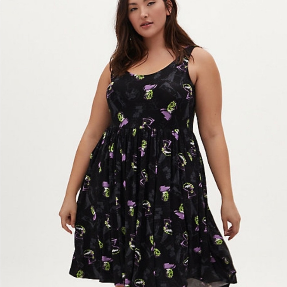 Torrid Frankenstein skater dress